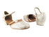 8881 142 Brown_135 Light Brown Satin Trim with 1" Women Heel in the photo 