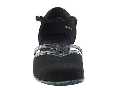 8881 Black Nubuck &amp; Black Trim