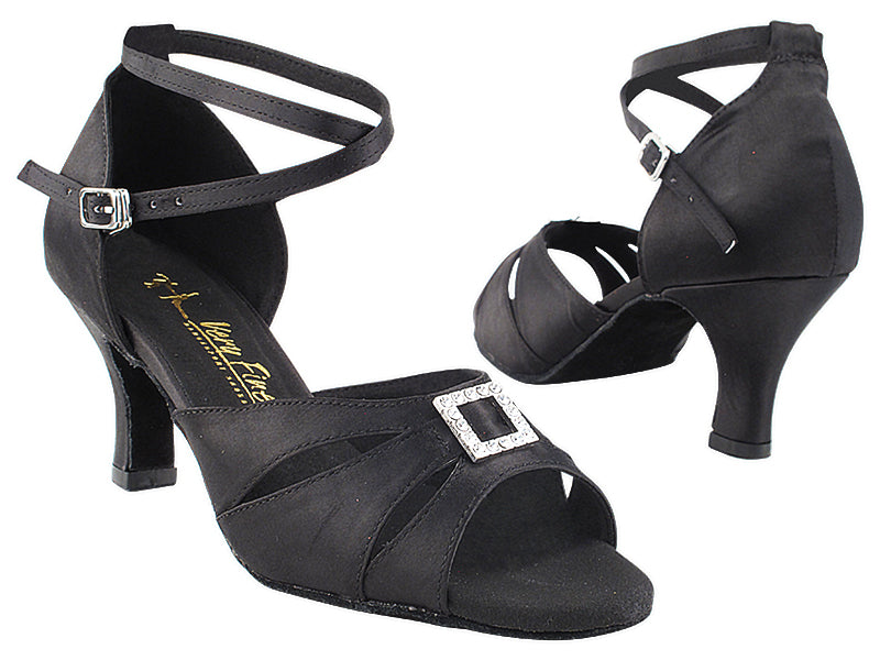 8906LEDSS Black Satin with 2.5&quot; Heel (2899) in the photo