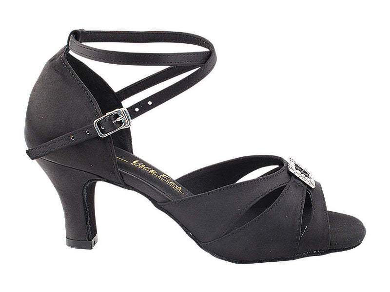 8906LEDSS Black Satin with 2.5&quot; Heel (2899) in the photo