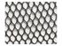 89 Black Hexagonal Mesh Fabric Swatch