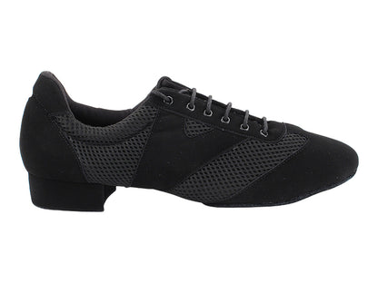 901LEDSS Black Nubuck &amp; Black Knit Mesh with 1" Standard Heel (2002) in the photo