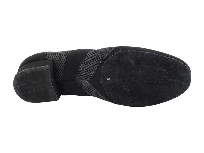 901LEDSS Black Nubuck &amp; Black Knit Mesh with 1" Standard Heel (2002) in the photo