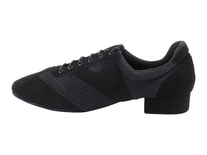 901LEDSS Black Nubuck &amp; Black Knit Mesh with 1" Standard Heel (2002) in the photo