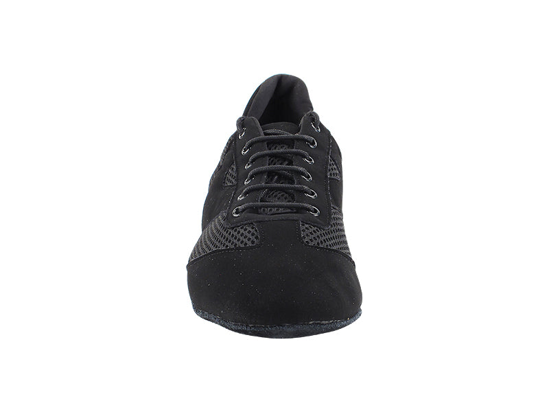 901LEDSS Black Nubuck &amp; Black Knit Mesh with 1" Standard Heel (2002) in the photo