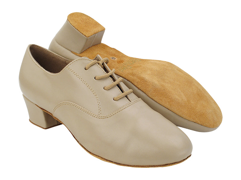 915108 60 Tan Leather with 1.5&quot; Latin Heel in the photo