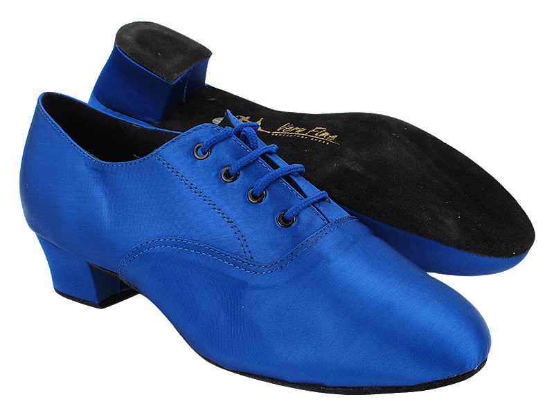 915108 84 Gem Blue Sain with Men 1.5&quot; Latin Heel in the photo