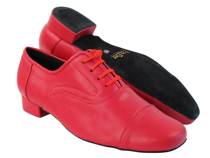 916102 211 Red PU with 1&quot; Standard Heel in the photo