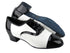 916102 Black Patent_White Leather_L with 1.5" Heel in the photo