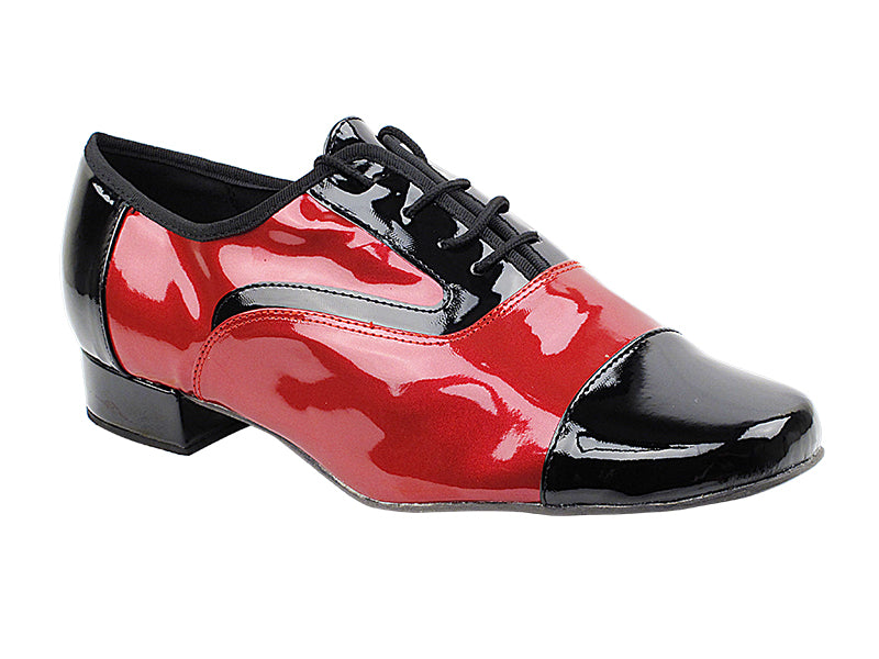 916102 Black Patent_F_B_131 Red Patent_M with 1&quot; Heel in the photo