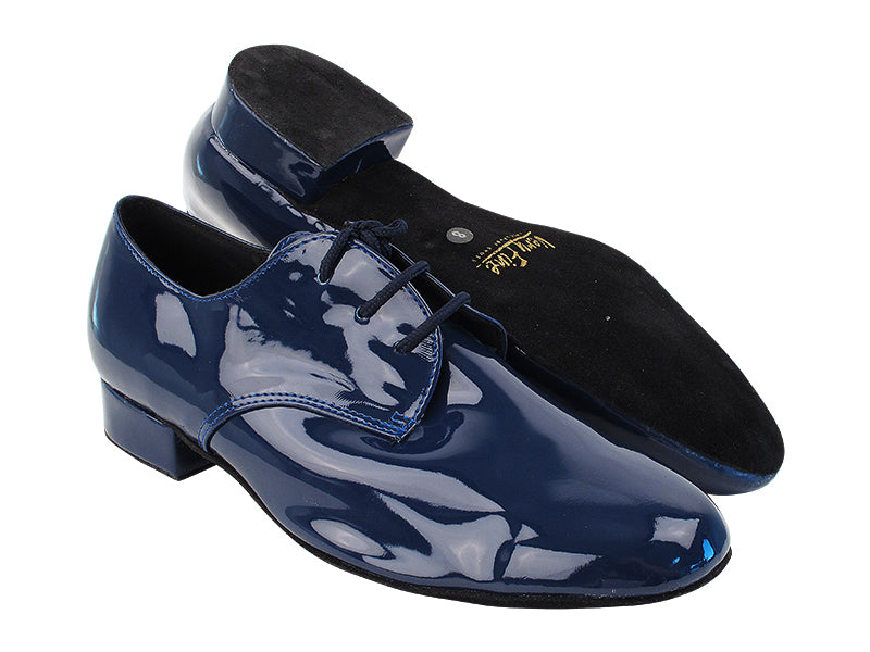 916103 297 Dark Blue Patent with 1&quot; Standard Heel in the photo