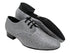 916103Bling Grey Satin with Men 1" Standard Heel (2002) in the photo