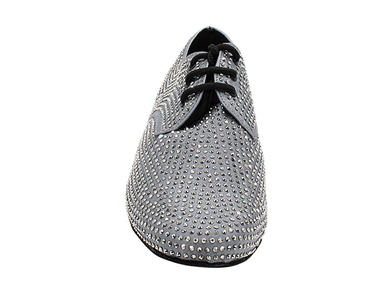 916103Bling Grey Satin with Men 1" Standard Heel (2002) in the photo