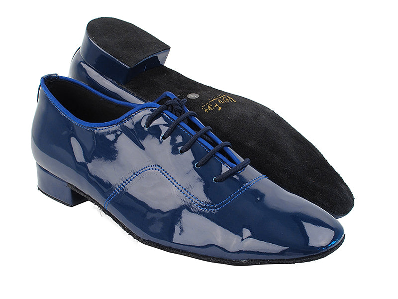 917101 297 Dark Blue Patent PU with 1&quot; Standard Heel in the photo