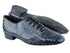 917101 243 Pruple Blue Crocodile PU with 1" Standard heel in the photo