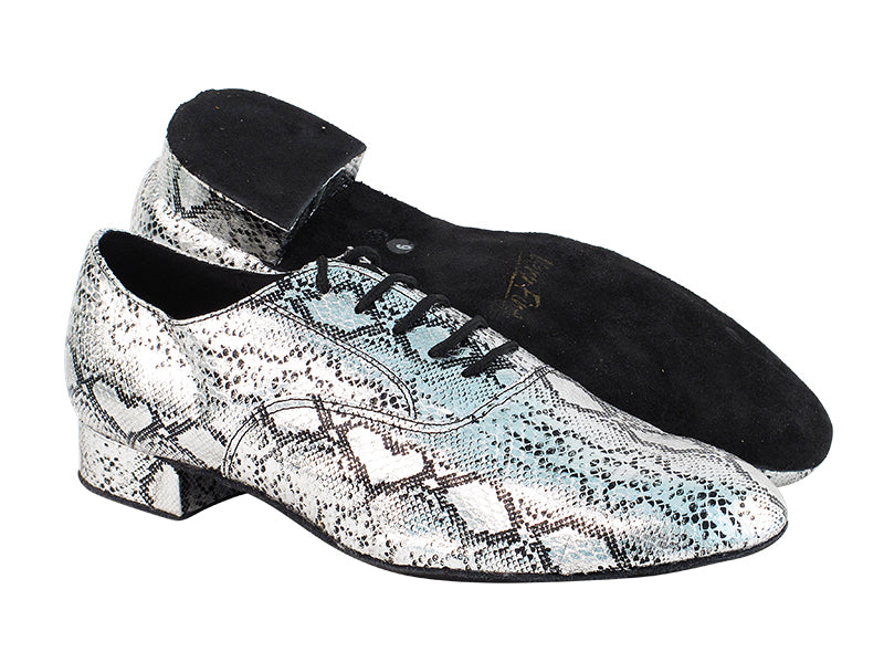 919101 250 Silver Snake with 1&quot; Heel in the photo