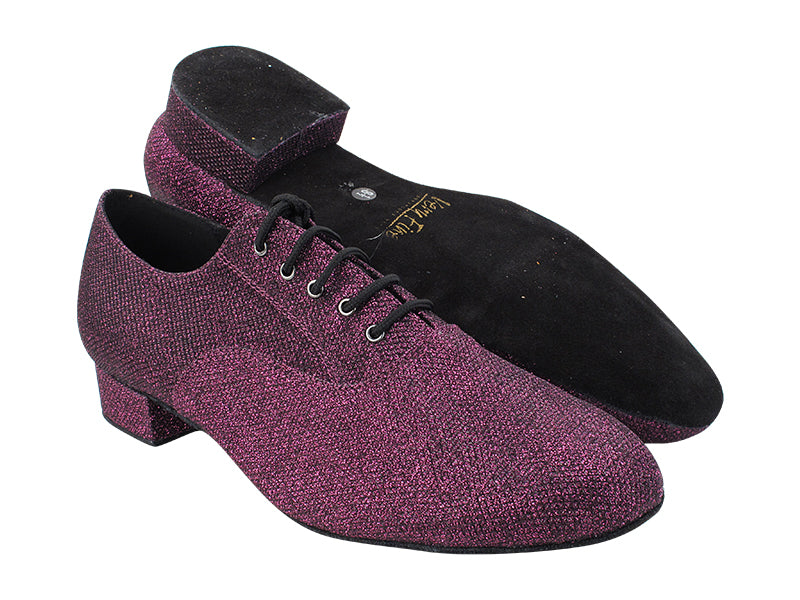 919101 274 Purple Glitter with 1&quot; Standard Heel (2002) in the photo