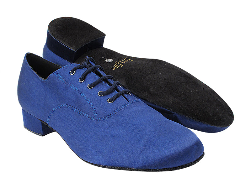 919101 301 Dark Blue Satin with 1&quot; Standard Heel (2002) in the photo