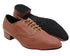 919101LEDSS Coffee Brown Leather with Black Outsole with 1" heel in the photo