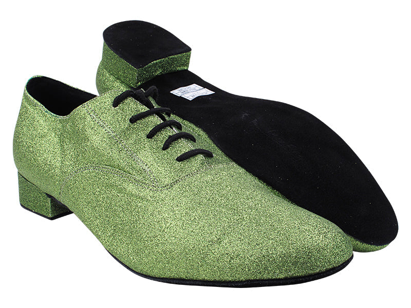 919101W 017 Green Stardust with Men 1&quot; Standard Heel (2002) in the photo