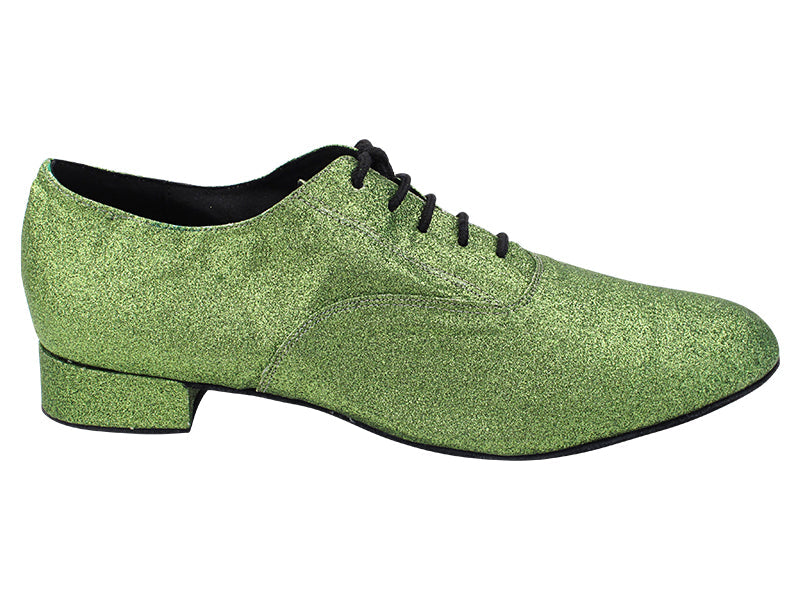 919101W 017 Green Stardust with Men 1&quot; Standard Heel (2002) in the photo