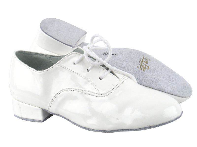 919101 White Patent with 1&quot; Standard heel in the photo