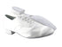 919101 White Satin_White Sole with 1" Standard heel in the photo