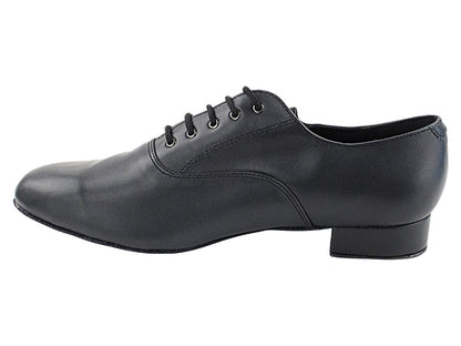919101W Black Leather in wide width with 1&quot; Standard Heel in the picture