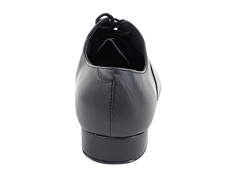 919101W Black Leather in wide width with 1" Standard Heel in the picture