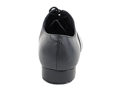 919101W Black Leather in wide width with 1" Standard Heel in the picture