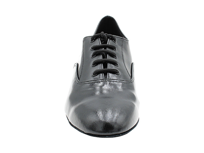 919101LEDSS Black Waxed Leather with 1" Standard Heel in the photo