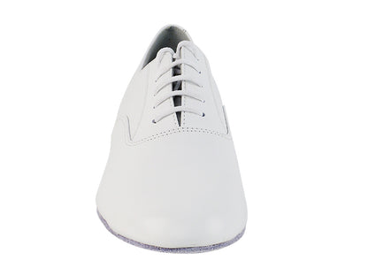 919101 White Leather with 1&quot; Standard Heel in the picture