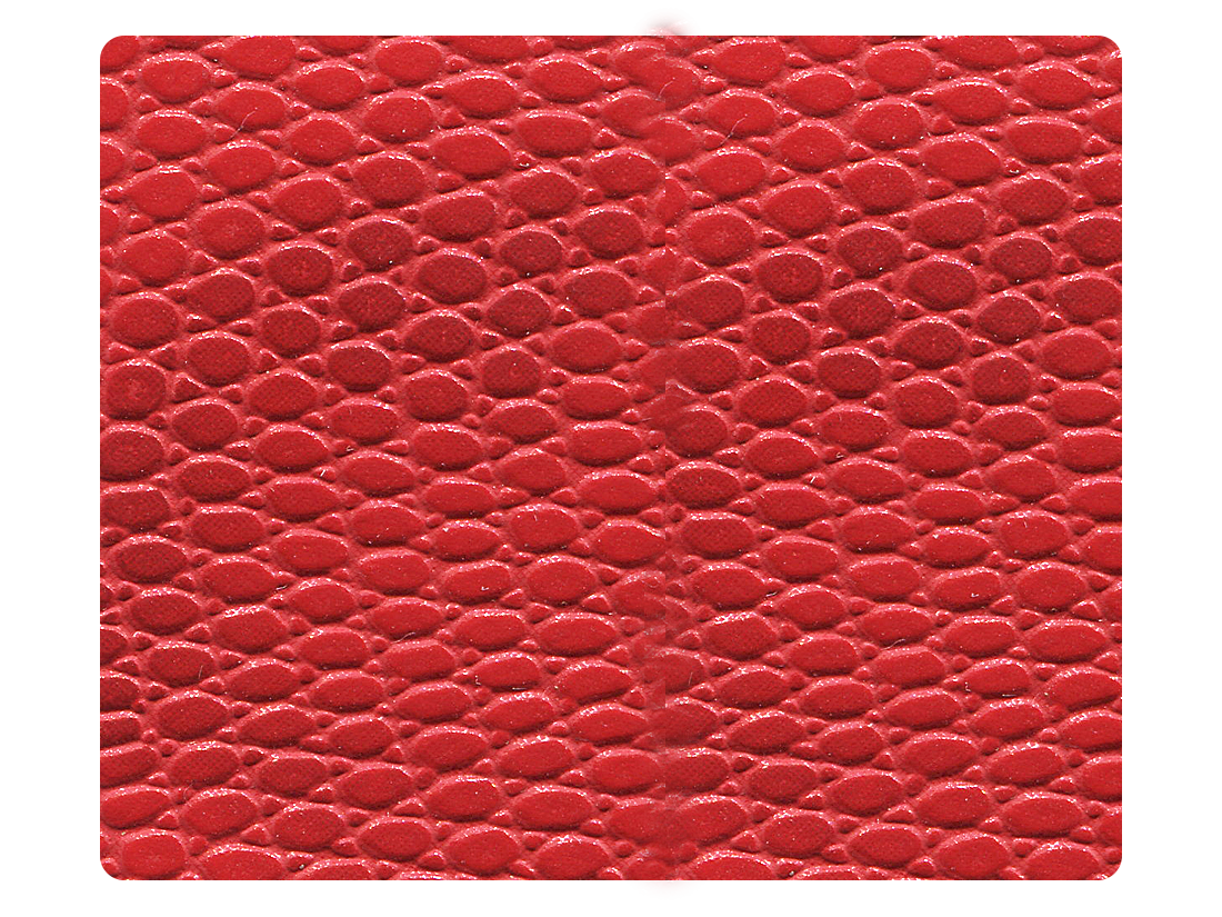 95 Snake Red PU Fabric Swatch