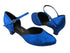 9621 234 Blue Stardust with 1.3" Cuban heel in the photo