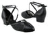 9622 Black Leather_T_109 Mesh with 1.5" medium heel in the photo