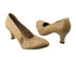 9624 157 Beige Brown Leather with 2.75" Heel in the photo