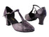 9625 252 Purple Snake_252 Purple Snake Trim with 2.2" Thick Cuban heel in the photo