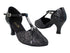 9625 312 Black Rainbow Sparkle_58 Black Patent Trim with 2899_2.5" Low Heel in the photo