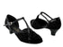 9625 43 Velvet & Black Patent Trim with 1.3" Heel in the photo