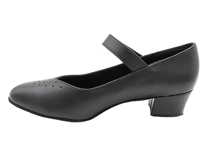 9626 Black Leather with 1.5" Medium heel (2001) in the photo