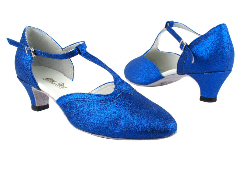 9627 234 Blue Stardust_234 Blue Stardust Trim with 1.3&quot; Heel in the photo