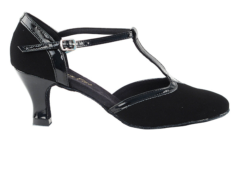 9627 Black Nubuck &amp; Black Trim