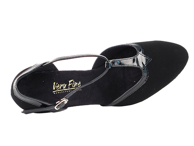 9627 Black Nubuck &amp; Black Trim