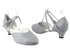 9691 264 Grey PU 1.3" Cuban Heel in the photo