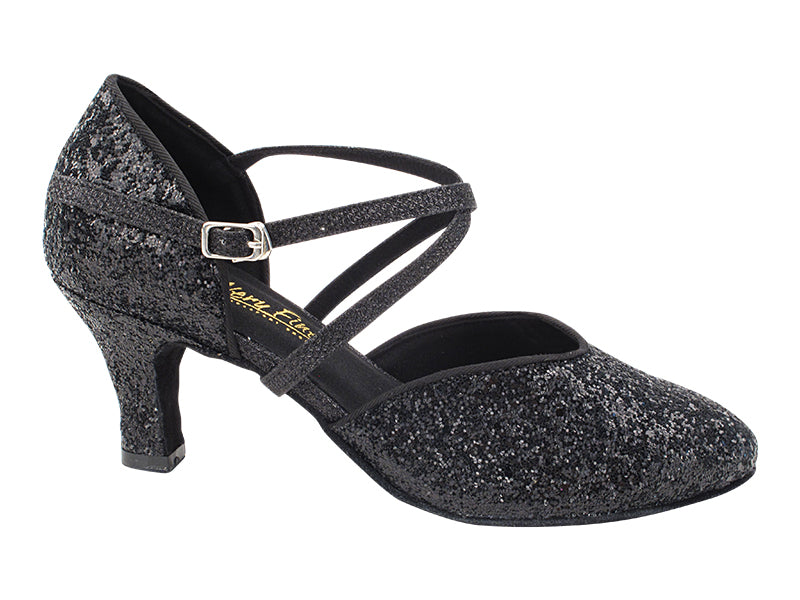 9691LEDSS Black Sparkle with 2.5" Heel (2899) in the photo