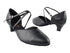 9691 14 Black Leather with 1.3" Cuban Heel in the photo