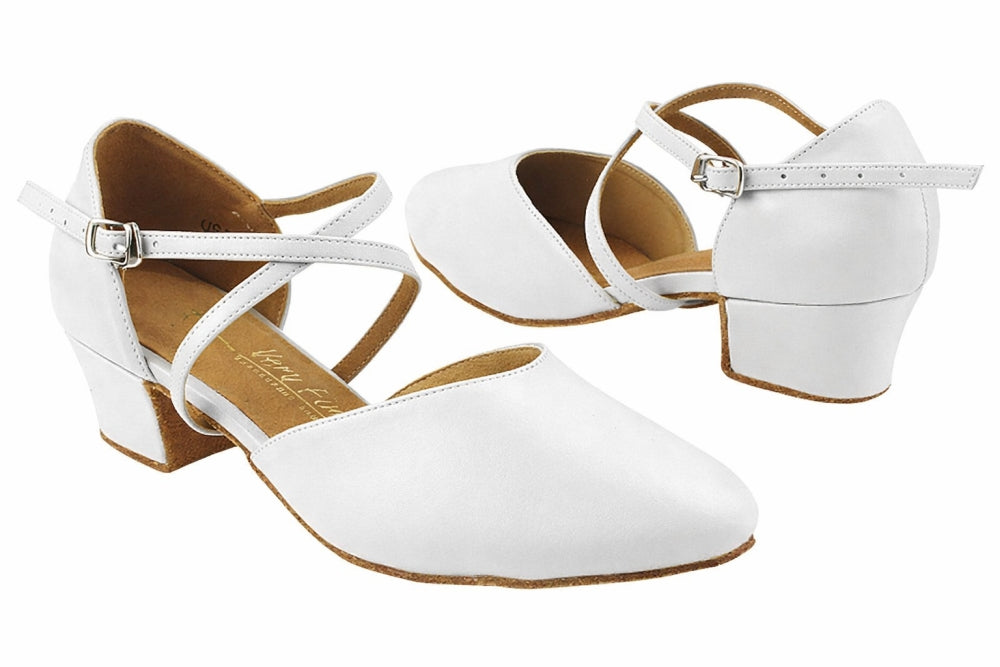 9691G Dark Tan Satin with 1.5" heel in the photo