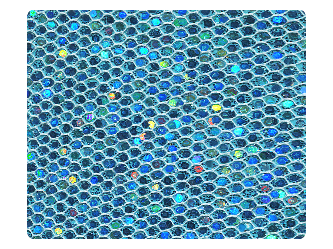 96 Light Blue Scale Fabric Swatch