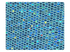 96 Light Blue Scale Fabric Swatch