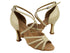 C1601 Biege Leather with 3" Flare heel in the photo